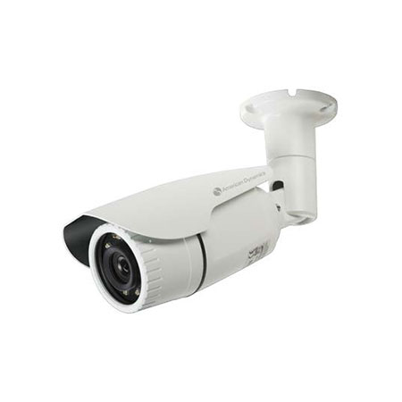 [DISCONTINUED]ADCi610-B021 American Dynamics 3~9mm 1080p Outdoor IR Day/Night WDR Mini Bullet IP Security Camera 12VDC/PoE