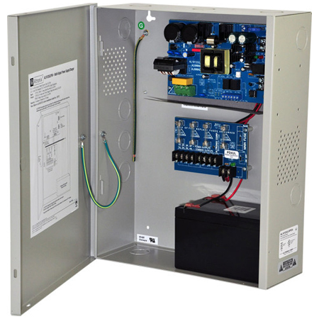 AL1012ULXPD4 Altronix 4 Output Fused Power Supply/Charger w/ Enclosure 12VDC @ 10 Amp