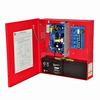 AL300ULPD4CBR Altronix 4 Channel 2.5Amp 24VDC or 2.5Amp 12VDC Power Supply in UL Listed NEMA 1 Indoor 13” W x 13.5” H x 3.25” D Steel Electrical Enclosure - Red