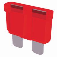 BF10 Altronix Blade Fuse 10 Amp (Red). Pack of 25