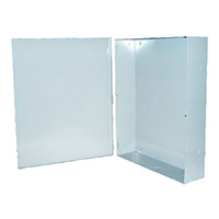BW-102G Mier NEMA Type 1 Indoor 20" W x 24" H x 5" D Metal Electrical Enclosure - Gray