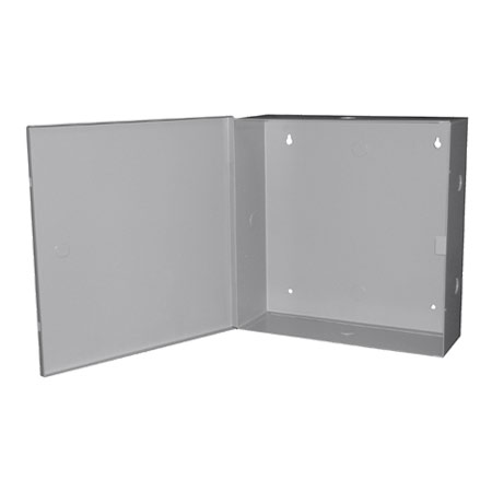 BW-108W Mier NEMA Type 1 Indoor 11.25" W x 11.25" H x 3.5" D Metal Electrical Enclosure - White