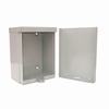 Show product details for BW-117 Mier NEMA Type 3R Outdoor 10" W x 12" H x 6" D Metal Electrical Enclosure - Gray