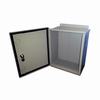 Show product details for BW-119LBP Mier NEMA Type 3R Outdoor 10"W x 12"H x 6"D Metal Electrical Enclosure - Gray w/ Internal Removable 8" W x 10" H Back-Panel