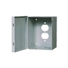 BW-250BLK Mier UL LIsted NEMA Type 1 Indoor 4.625" W x 5.75" H x 2.5" D Transformer Cover - Black