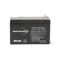 BW1280/F1 BWG Rechargeable SLA Battery 12Volts/8Ah - F1 Terminals