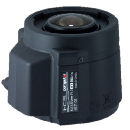 EG3Z3915TCS-MPWIR Computar 1/1.8" CS-Mount Motorized Zoom 3.9-10mm Varifocal F1.5 12MP i-CS IR-corrected P-Iris Lens