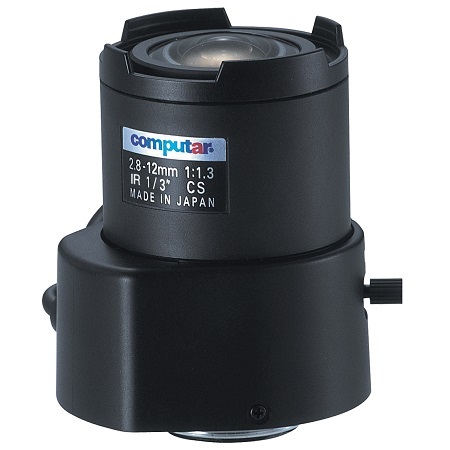 TG4Z2813FCS-IR Computar CS-Mount 2.8-12mm Vari-focal F/1.3 IR-corrected DC Auto Iris Lens