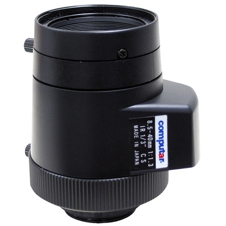TG5Z8513FCS-IR Computar CS-Mount 8.5-40mm Vari-focal F/1.3 IR-corrected DC Auto Iris Lens