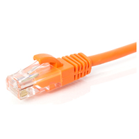 [DISCONTINUED] CAT6 500MHz UTP 14FT Cable - Orange