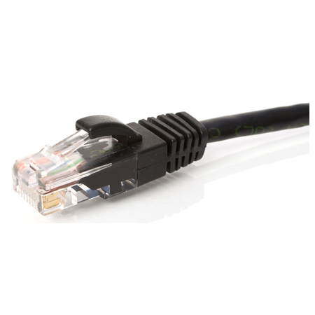 GXPNC-6BK-25 GOLDX CAT6 500MHz UTP 25FT Cable - Black