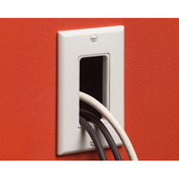 CED13 Arlington Industries 1-Gang Low-Voltage Wall Plate