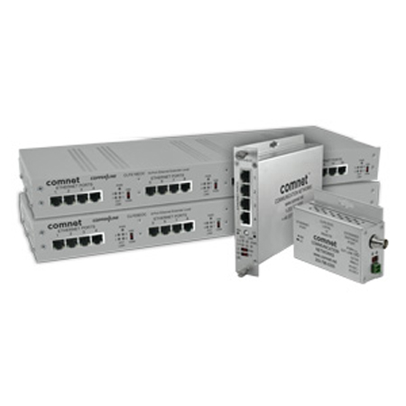 CLFE4EOU Comnet 4 Port Ethernet-Over-UTP Extender