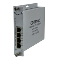 CNFE4SMS Comnet 4 Port Self-Managed Switch 10/100 Mbps Ethernet 4TX(Copper)