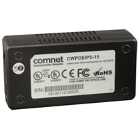 CWPOEIPS-15 Comnet 48VDC 802.3af Power Injector