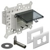 Show product details for DBHM1C Arlington Industries 1-Gang Masonary Box - Clear Covers