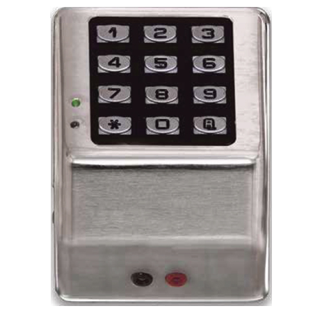 DK3000-26D Alarm Lock Electronic Digital Keypad - Satin Chrome Finish