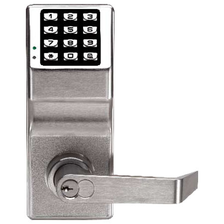 DL2775IC-10B-S Alarm Lock Electronic Digital Lock - Schlage Interchangeable Core Regal - Duronodic Finish - Special Order