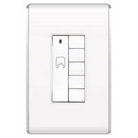 [DISCONTINUED] DRD5-WV2 Legrand On-Q In-Wall Whole House Scene Controller - Traditional - White