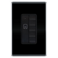 [DISCONTINUED] DRD6-BV2 Legrand On-Q In-Wall Room Scene Controller - Traditional - Black