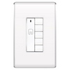 [DISCONTINUED] DRD6-WV2 Legrand On-Q In-Wall Room Scene Controller - Traditional - White