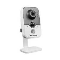 DS-2CD2432F-IW-2.8MM Hikvision 2.8mm 20FPS @ 2548 x 1536 IR Day/Night WDR Cube IP Security Camera Built-in Wifi 12VDC/PoE