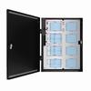 E6V1 LifeSafety Power 23" W x 30" H x 6.5" D Steel Electrical Enclosure - Black with Vertx Back Plate and Door Mount Kit - Black