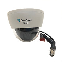ED700W-BSTOCK EverFocus 3.6mm 960H Indoor Day/Night Dome Analog Security Camera 12VDC - White
