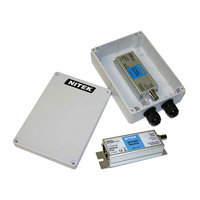 EL1500CW Nitek Outdoor IP Cameras over Coax - Extender w/ POE Injector - Up to 1,640 Feet Transmitter & Receiver
