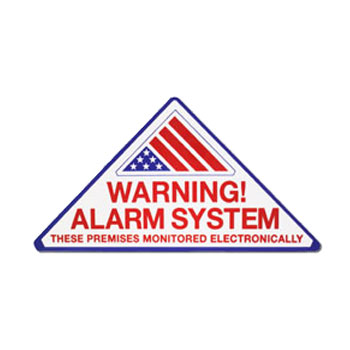 ELK-99805 ELK "Warning Alarm System" Decals Qty.5