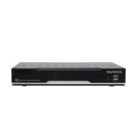 [DISCONTINUED] EN-P404PHD Nuvico 4 Channel NVR 120Mbps Max Throughput w/ Built-in 4 Port PoE - 4TB