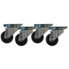 ERENCASTERS VMP Heavy Duty Casters - Floor Cabinets
