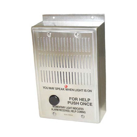 ETP-100M-AUX Talk-A-Phone Hands-Free Indoor Emergency Phone Surface Mounted with AUX Input/Outputs