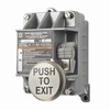 Show product details for EXP-2 Alarm Controls Explosion Proof Latching Push to Exit Station