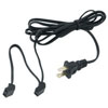 FANCORD-2X1 Middle Atlantic Fan Power Cord for 2 Fans, with 1 Plug, 6 FT