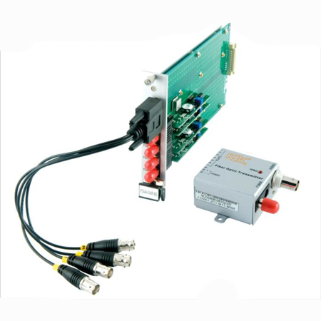 FDHA4-S4T-MSA KBC 4 Channel 10-bit Point-to-Point Video Transmission - Singlemode Transmitter