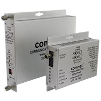 FDX60S1AM Comnet Small Size RS232/422/485 2&4W Bi-Directional Universal Data Transceiver SM 1 Fiber