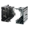 Show product details for FES102 Arlington Industries Screw-On Gangable Box for New Construction - Black