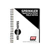 SPR-FIELD-NOTES NTC Sprinkler Field Notes