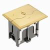 FLBAF101MB Arlington Industries Brass Floor Box – Flip