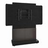 FM-DS-4875FS-AA3B Middle Atlantic Forum Free-Standing 48" (2-Bay) Display Stand for (1) 42" to 55" Display, Dark Finish