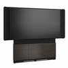 FM-DS-6675FW-EA3B Middle Atlantic Forum Floor-to-Wall Mounted 66" (3 Bay) Display Stand for (1) 80" to 85" Display, Dark Finish