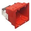 FSR404RD-25 Arlington Industries Retro Fit 2-Gang Box Red – Pack of 25
