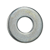 FW38 L.H. Dottie 3/8" Flat Washers Zinc Plated - Pack of 100