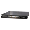 GE-DS-242-POE Interlogix 24-Port 10/100+2 GigE TP/SFP Full PoE Managed Switch