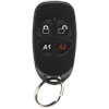 Show product details for GEM-KEYF NAPCO Compact 4-Button Key-Chain Remote