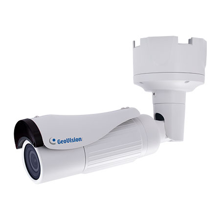 [DISCONTINUED] GV-BL4713 Geovision 2.8~12mm Motorized 20FPS @ 4MP Outdoor IR Day/Night WDR Bullet IP Security Camera 12VDC/24VAC/PoE