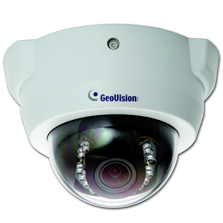 [DISCONTINUED] GV-FD2500 Geovision 3~9 mm Varifocal 30 FPS @ 1920 x 1080 Indoor IR Day/Night WDR Dome IP Security Camera 12VDC / 24VAC / PoE
