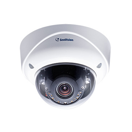 [DISCONTINUED] GV-VD5700 Geovision 4~8mm Varifocal 30FPS @ 2592 x 1944 Outdoor IR Day/Night WDR Vandal Proof Dome IP Security Camera 12VDC/PoE