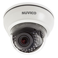 HC-D3 Nuvico 3.6mm Lens 45fps @ 1080p Indoor Day/Night WDR IR Fixed Dome HYDRA HD Coax Security Camera 12VDC/PoE